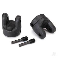 Traxxas Yokes, transmission (2 pcs) / 4x15mm screw pins (2 pcs) 8658