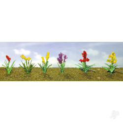 JTT Assorted Flower Plants 2, O-Scale, (10 per pack) 95560