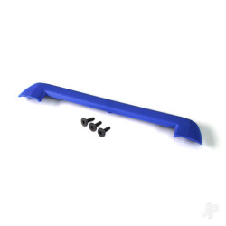 Traxxas Tailgate protector, Blue / 3x15mm flat-head screw (4 pcs) 8912X