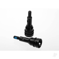 Traxxas Stub axle, Front, 6mm (Steel-splined constant-velocity driveshaft) (2 pcs) 6454