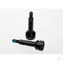 Traxxas Stub axle, Rear, 6mm (Steel-splined constant-velocity driveshaft) (2 pcs) 6453