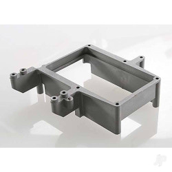 Traxxas Fuel Tank box (holder) / throttle servo mount (grey) 4432A