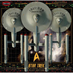 Polar Lights Star Trek TOS U.S.S. Enterprise w/Pilot Edition Parts 993M Model Kit