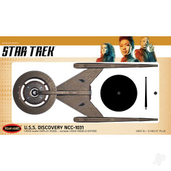 Polar Lights Star Trek Discovery U.S.S. Discovery Prebuilt Display 2T 979M Model Kit