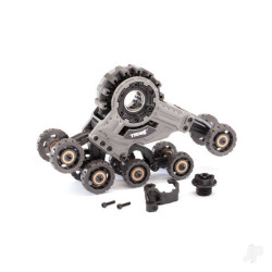 Traxxas Traxx, Rear, left (assembled) (requires #8886 stub axle, #7061 GTR shock, & #8896 rubber track) 8883