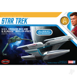 Polar Lights Star Trek U.S.S. Grissom / Klingon BoP (2-pack) 957M Model Kit