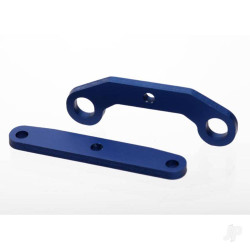 Traxxas Bulkhead tie bars, Front & Rear, aluminium (Blue-anodised) 6423