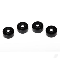 Traxxas Motor caps (4 pcs) (black) 6234