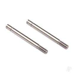 Traxxas Shock shafts, Steel, chrome finish (32mm) (2 pcs) 4262