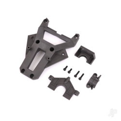 Traxxas Servo mount/ bulkhead cover/ chassis brace/ steering cover /3x12mm CS (2) 7820