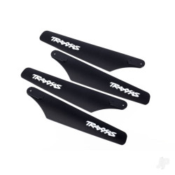 Traxxas Rotor blade Set, upper & lower (black) (4 pcs) 6316