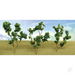 JTT Dark Green Branches, 1.5in to 3in, (60 per pack) 95520