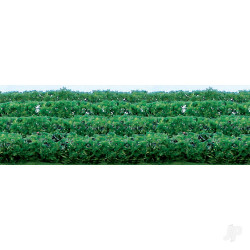 JTT Flower Hedges, 5x3/8x5/8in, HO-Scale, (8 per pack) 95515