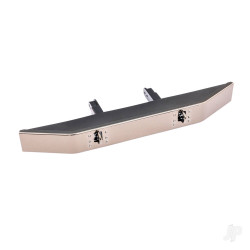 Traxxas Bumper, front (black chrome) (assembled) 8838