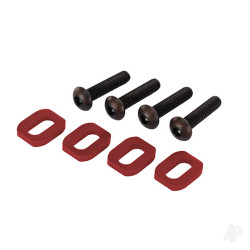 Traxxas Motor Mounting Bolts and Washers (4 pcs) 7759R