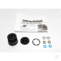 Traxxas Gear, center differential (Slayer) / Cover (1) / X-ring seals (2) / gasket (1) / 6x10x0.5 TW (2) (Replacement gear for 5914) 5914X