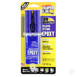 Super Glue 30 Minute Super Strength Delayed Setting Epoxy (1oz, 28.3g) SY-SS