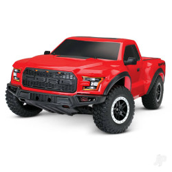 Traxxas Red Ford F-150 Raptor 1:10 2WD RTR (+ TQ 2-ch, Titan 550, XL-5, 7-Cell NiMH, DC charger) 58094-1-RED