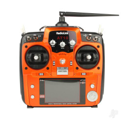 RadioLink AT10II 2.4GHz 12-Channel Transmitter with Receiver (Orange) (Mode 1) T121007