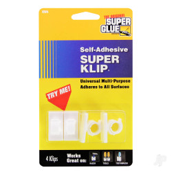Super Glue Self Adhesive Super Klip (4 pcs) KW4
