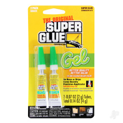 Super Glue Super Glue Gel 2-Pack (2x 0.07oz, 2g) SGG22