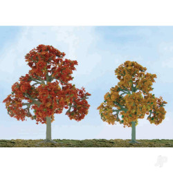 JTT Scenic Fall Deciduous, 5.5in to 6in, O-Scale, (2 per pack) 92112
