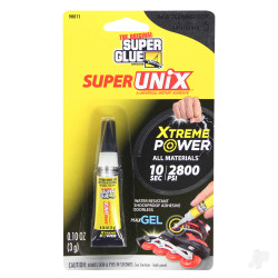 Super Glue Super Unix Gel Adhesive (0.10oz, 3g) 90011
