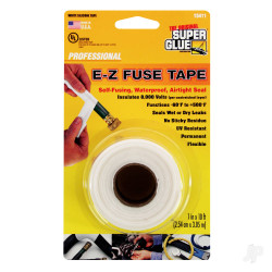 Super Glue E-Z Fuse Tape White (1in x 10ft) 15411