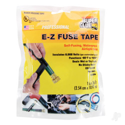 Super Glue E-Z Fuse Silicone Tape Black (1in x 36ft) 15407