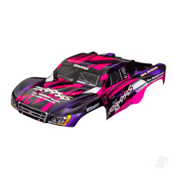 Traxxas Body, Slash 2WD (also fits Slash VXL & Slash 4X4), pink & purple (painted, decals applied) 5851P