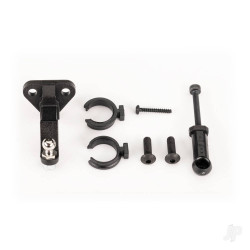 Traxxas Trailer hitch (assembled)/ trailer coupler/ 3mm spring pre-load spacers (2)/ 2.5x8mm BCS (2)/ 1.6x10mm BCS (self-tapping) (1) 9796