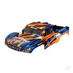 Traxxas Body, Slash 2WD (also fits Slash VXL & Slash 4X4), orange & blue (painted, decals applied) 5851T