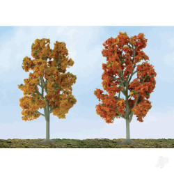 JTT Scenic Fall Sycamore, 5in to 5.5in, HO-Scale, (3 per pack) 92105