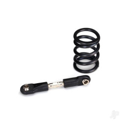 Traxxas Steering link, Steel / servo saver spring, heavy duty (use with #2085X metal gear servo) 7746X