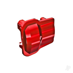 Traxxas Axle cover, 6061-T6 aluminium (red-anodised) (2)/ 1.6x12mm BCS (with threadlock) (8) 9787-RED