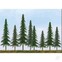 JTT Econo Spruce, 4in to 6in, HO-Scale, (24 per pack) 92027