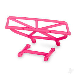 Traxxas Bumper, Rear / bumper mount, Rear (pink) 5836P
