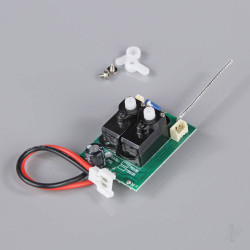 Sonik RC Receiver with Gyro and Surface Mounted Servos (for Sport Cub 500) PR2212