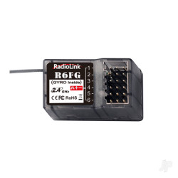 RadioLink R6FG 6-Channel Surface Receiver with Gyro Function R061001