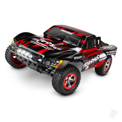 Traxxas Red Slash 1:10 2WD RTR Electric Short Course Truck (+ TQ 2-ch, XL-5, Titan 550, 7-Cell NiMH, DC charger, LED lights) 58034-61-RED