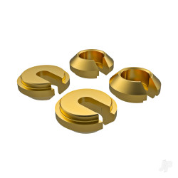 Traxxas Lower retainer, shock (brass) (4) 9761A