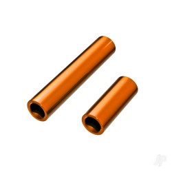 Traxxas Driveshafts, center, female, 6061-T6 aluminium (orange-anodised) (front & rear) (for use with #9751 metal center driveshafts) 9752-ORNG
