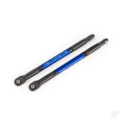 Traxxas Push rods, aluminium (Blue-anodised) (2) (assembled with rod ends) 8619X