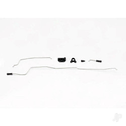 Traxxas Linkage, locking Differential (includes ball cup, linkage wires) / Bellcrank / Bellcrank mount / 3x10mm SS 5679