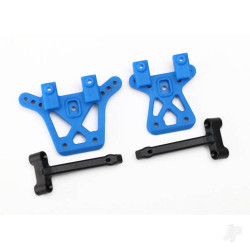 Traxxas Shock tower, Front (1pc), Rear (1pc) / shock tower brace (2 pcs) 7637