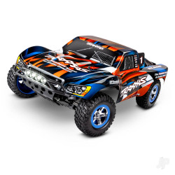 Traxxas Orange Slash 1:10 2WD RTR Electric Short Course Truck (+ TQ 2-ch, XL-5, Titan 550, 7-Cell NiMH, DC charger, LED lights) 58034-61-ORNG