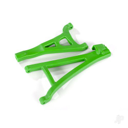 Traxxas Suspension arms, Green, Front (left), heavy duty (upper (1pc) / lower (1pc)) 8632G