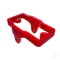 Traxxas Servo mount, 6061-T6 Aluminium (red-anodised) 9739-RED