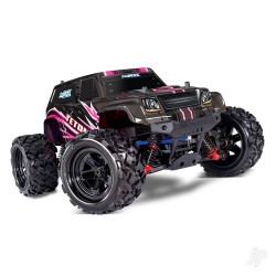 Traxxas Pink LaTrax Teton 1:18 4WD RTR Electric Monster Truck (+ 2.4GHz, 6-Cell NiMH, AC Charger, 4x AA) 76054-1-PINK