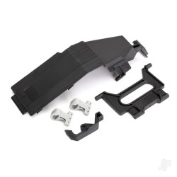 Traxxas Battery door / battery strap / retainers (2 pcs) / latch 8524